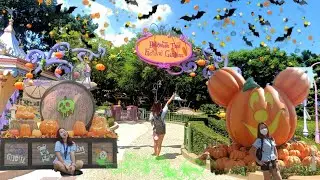 HONG KONG DISNEY LAND HALLOWEEN TOUR AND PARADE