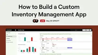 No-Code Inventory Management App