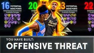 BEST OFFENSIVE THREAT BUILD in NBA 2K21 NEXT-GEN | 81+ BADGE UPGRADES | BEST POWER FORWARD BUILD