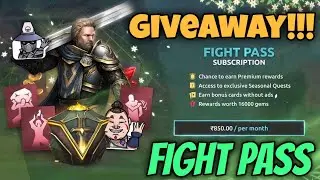 FIGHT PASS GIVEAWAY 🎉  