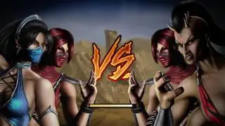 Mortal Kombat IX - Tag Ladder - Kitana & Skarlet