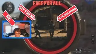 I 1v1v1 my friends... to prove I'm the best sniper | Cold War