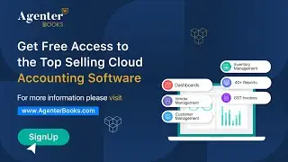 Get Free Access to the Top Selling Cloud Accounting Software | AgenterBooks