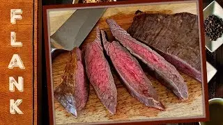 QUICK & EASY FLANK STEAK RECIPE - OVEN BAKED - BEST WAY TO COOK FLANK STEAK INDOORS