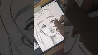 The BEST Procreate Sketch Brush!😍✍🏽 #shorts #art #digitalart