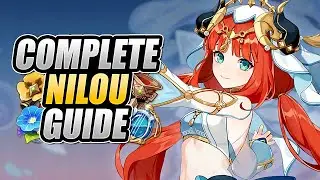 NILOU - COMPLETE GUIDE - Bloom & Non-Bloom Builds, Weapons, Artifacts & Gameplay | Genshin Impact