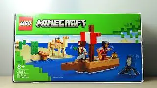 NEW LEGO Minecraft 2024 21259 The Pirate Ship Voyage set Review