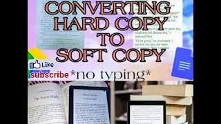 How to convert Hardcopy to Softcopy PDF? Akkamitti Hardcopy irraa gara softcopy jijjiiruu dandeenya?