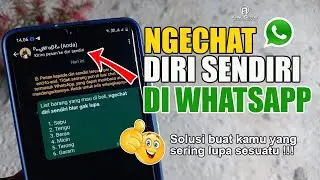 Cara Chat Diri Sendiri di Whatsapp