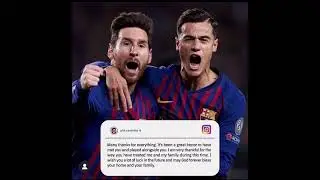 Most Emotional😢 words from FC Barcelona❤️💙❤️💙 players as Leo Messi leaves the club