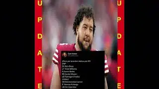 #49ers PRACTICE REPORT TODAY #49ers