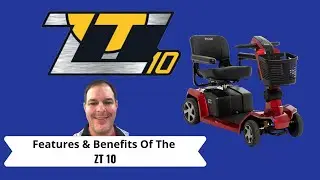 ZT 10 Mobility Scooter by Pride Mobility