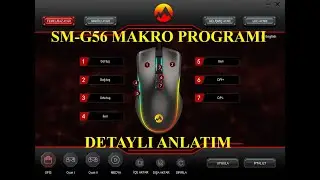Everest SM-G56 CORAX MAKRO PROGRAMI DETAYLI ANLATIM