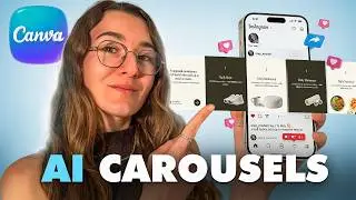 Create Instagram Carousels FAST in Canva (Carousel Studio Tutorial)