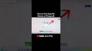 How to search for specific text within a web page