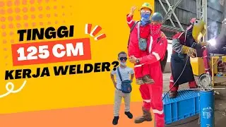 Lelaki ‘’Kecil’’ Pilih Welder Sebagai Punca Pendapatan