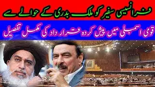 قومی اسمبلی میں پیش کردہ قرار داد کا متن