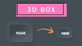 【MBAK】Hover | 3D Box Transition Effects | CSS #onlinetutorials