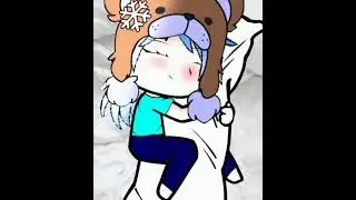 [🫐идея не моя🫐]. А у вас начались каникулы☃️❄️? #гача #gachaclub #gachalife #gachameme #shorts  #лол