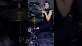 Our sister playing “Dear Father” on drums 🥁 