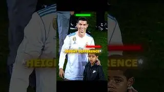 Ronaldo still thinks Junior is a little boy😂