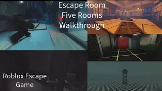 Escape Room Five Chapters Walkthrough l Roblox Horror Escape Game