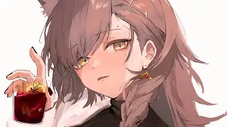 Tea And Chill While Playing Arknights