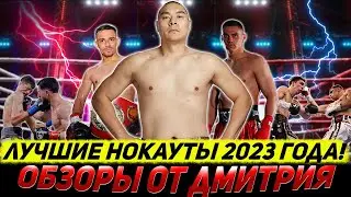 ЛУЧШИЕ НОКАУТЫ 2023 года - обзоры от Дмитрия!