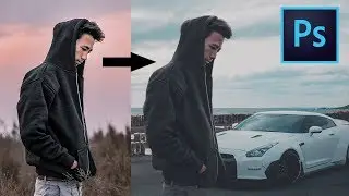Photoshop Manipulation - Realistic Image Blending Photoshop 2019