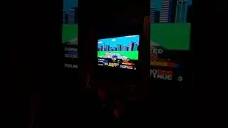 First time Playing "Taito Chase HQ by Taito" Real Sega Master System and CRT, it's by Taito BTW.