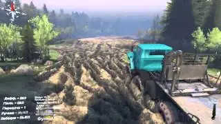 Урал 6614 грузовики на бездорожье Spin Tires 2015