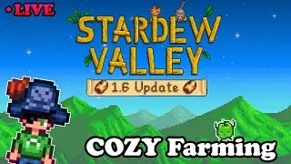 Extra Cozy Farming on The Blue Meadows in Stardew Valley 1.6