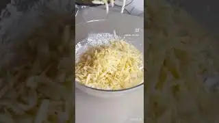 Сырно-творожная лепёшка