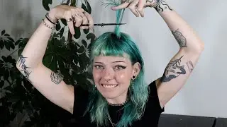 i tried following a MULLET hair tutorial lol