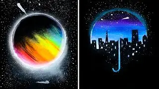 15 Crazy Yet Cool Drawing Tricks || Tutorial Drawing