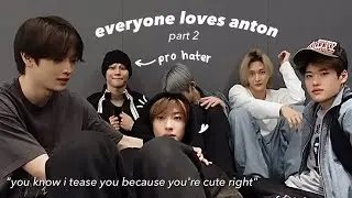 everyone loves anton pt.02 (RIIZE adoring and teasing 🦕, wonton + anton learning to fight back)