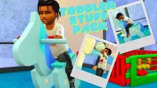 Toddlers Can Play Basketball🏀 | THE SIMS 4 TODDLER MOD REVIEW