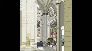 Beverley Minster, iPad sketch