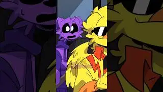 Never let Kickin Chicken Drive 💀 || Poppy playtime chapter 3 #poppyplaytime #animation #shorts