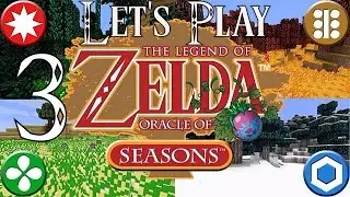 Let's Play Legend of Zelda: Oracle of Seasons - Part 3 - Gnarled Root Dungeon