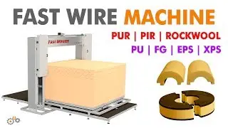 CNC Fast Wire Contour Cutter | ROCKWOOL cutter. Polyurethan Cutting Machine ✅