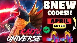 *NEW* ALL WORKING CODES FOR KAIJU UNIVERSE IN APRIL 2024! ROBLOX KAIJU UNIVERSE CODES