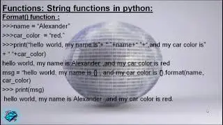 String Format Function in Python