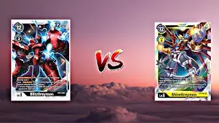 Digimon Tcg: Black BlitzGreymon Vs. Yellow ShineGreymon #2 ( Battle of the Greymons )