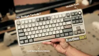 Keyboard MURAH Ini LEBIH BAGUS Dari Aula F75 ?? (Review ILovBee B87 Wireless Mechanical Keyboard)
