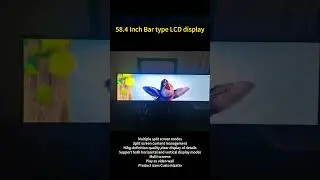 Signage Displays，bar type lcd displays，Bar Type LCD Monitor，Bar type LCD display，Stretched Displays