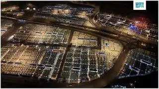 Subhan Allah Night View of Makkah \ This video belongs to its owner,this is not my video