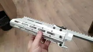 SAG AK mk2 chassis with milled Bushmaster ACR foreend