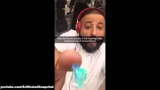 DJ Khaled Snapchat Videos Working Out | 4/17/16 Dj Khaled Snapchat