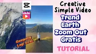 TREND VIDEO EARTH ZOOM OUT VIRAL TIKTOK TUTORIAL | TUTORIAL AI